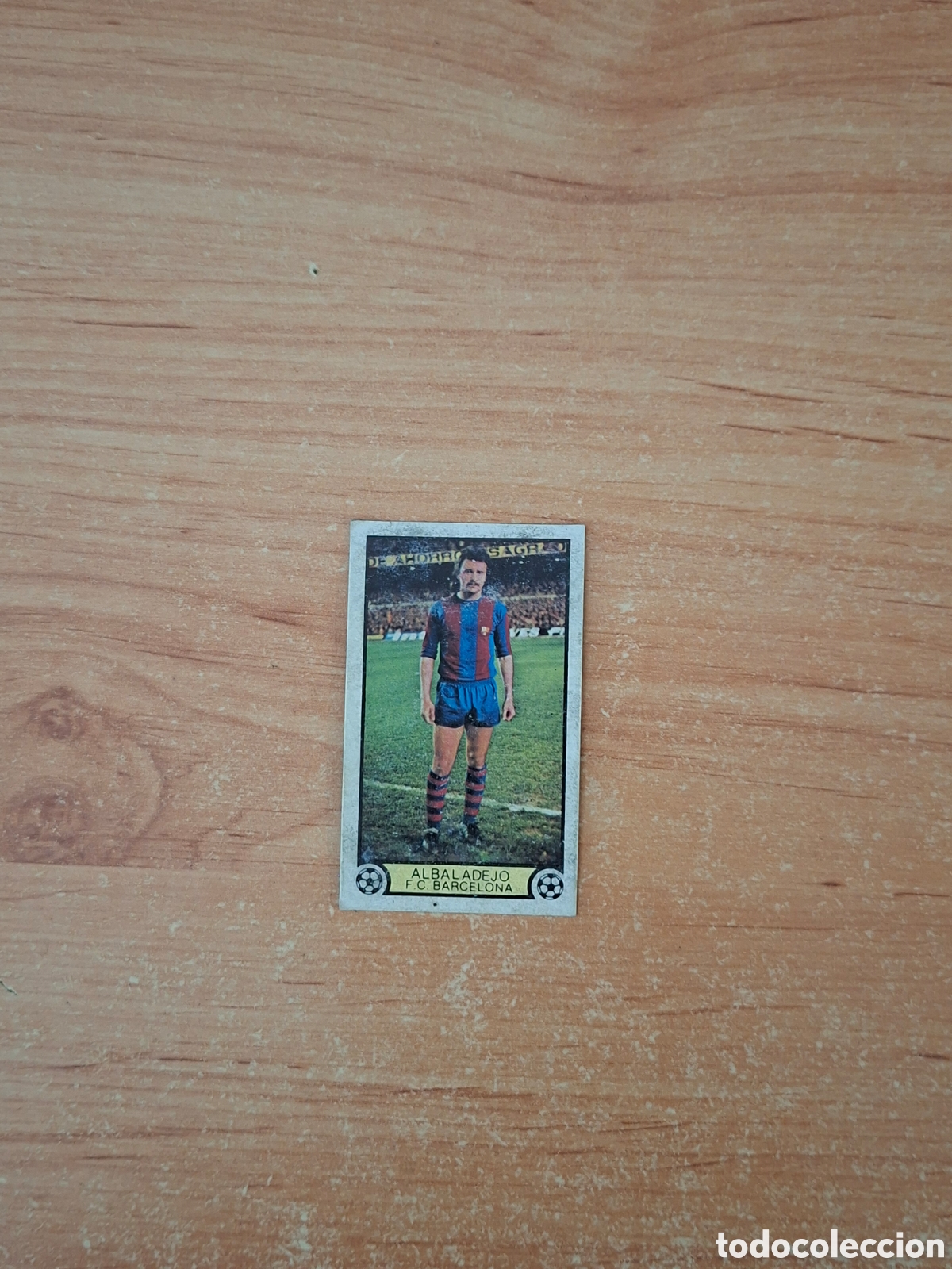 Cromos de Futebol: Este 79 80 albaladejo Barcelona baja despegado ver fotos