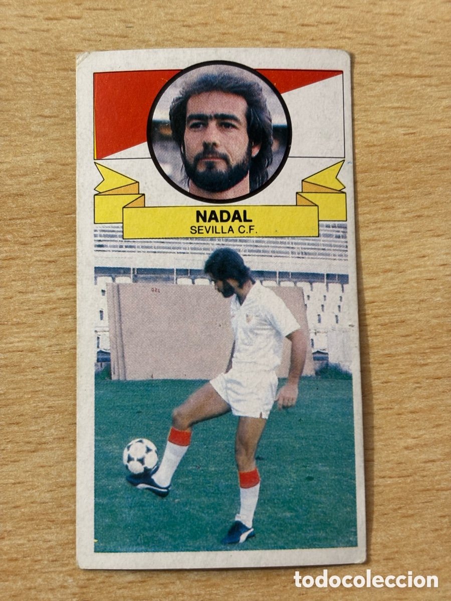 Cromos de f&uacute;tbol: Nadal Coloca Sevilla CF Ediciones Este 85/86 1985 1986 sin pegar
