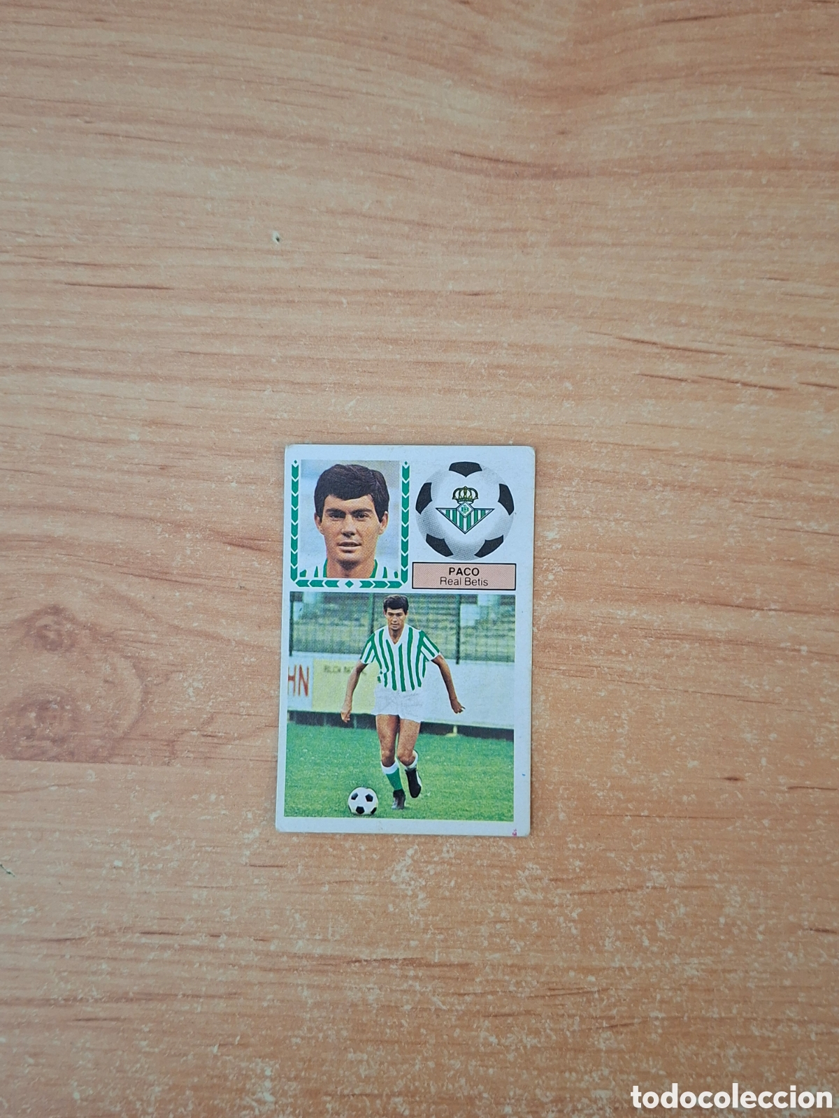 Figurine di Calcio: Este 83 84 paco betis 41 fichaje despegado ver fotos