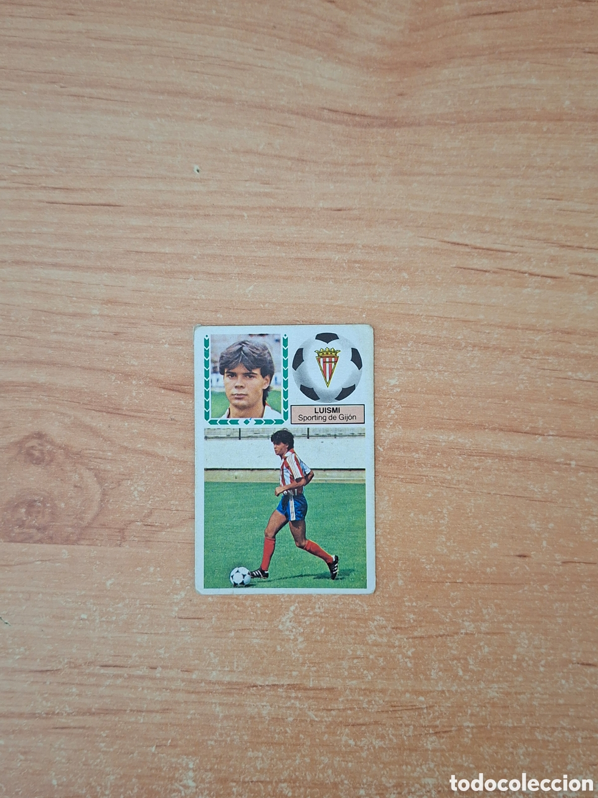 Figurine di Calcio: Este 83 84 luismi gijon fichaje 35 despegado ver fotos