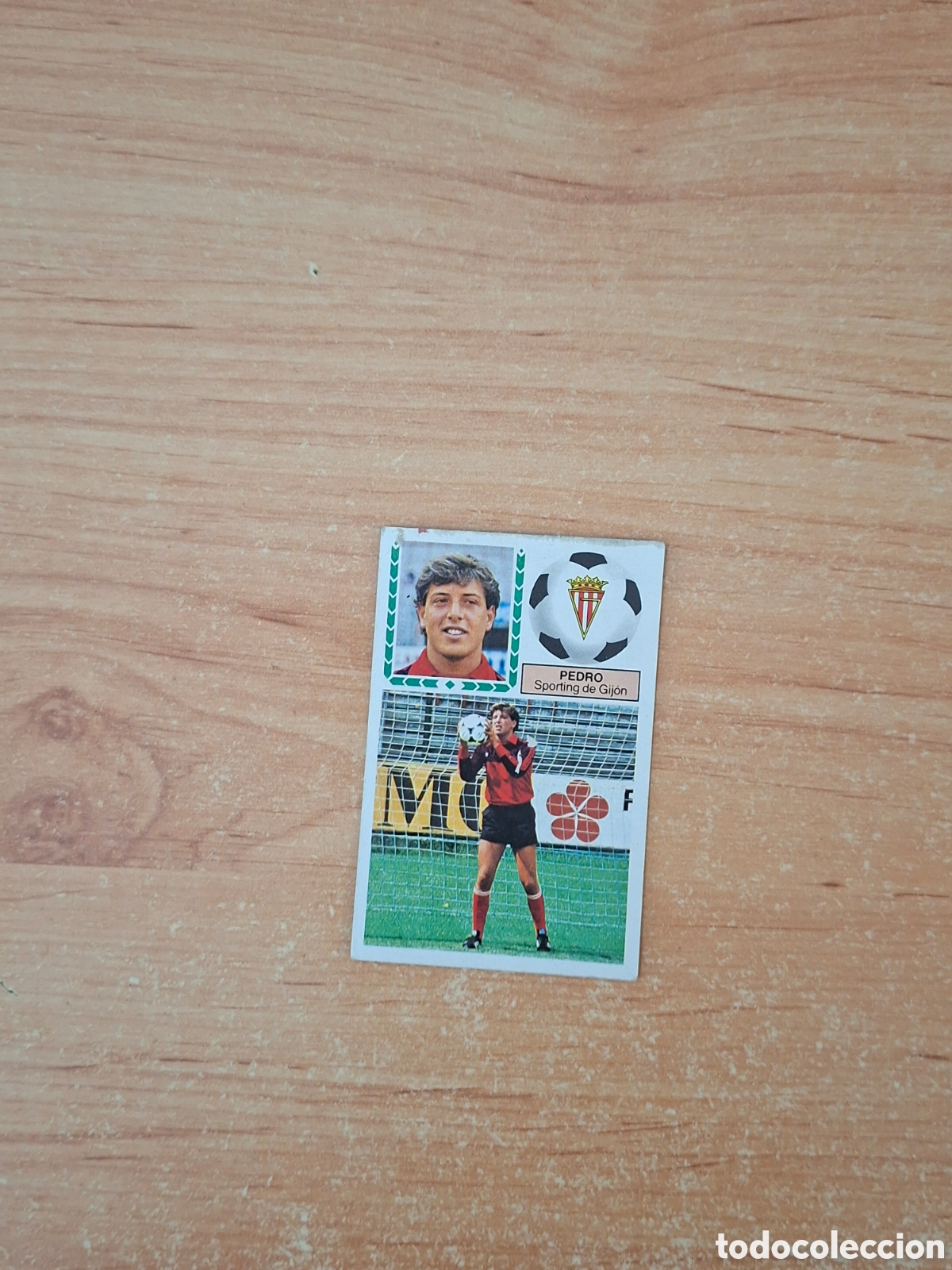 Figurine di Calcio: Este 83 84 pedro gijon 36 fichaje despegado ver fotos