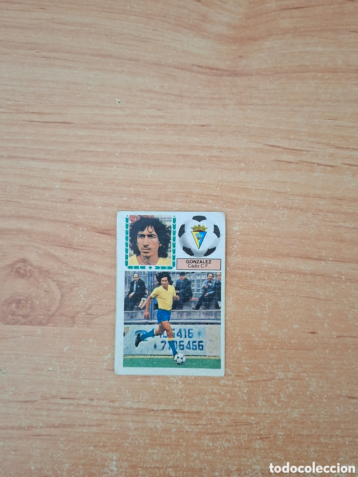 Figurine di Calcio: Este 83 84 m&aacute;gico Gonz&aacute;lez rookie cadiz despegado ver fotos