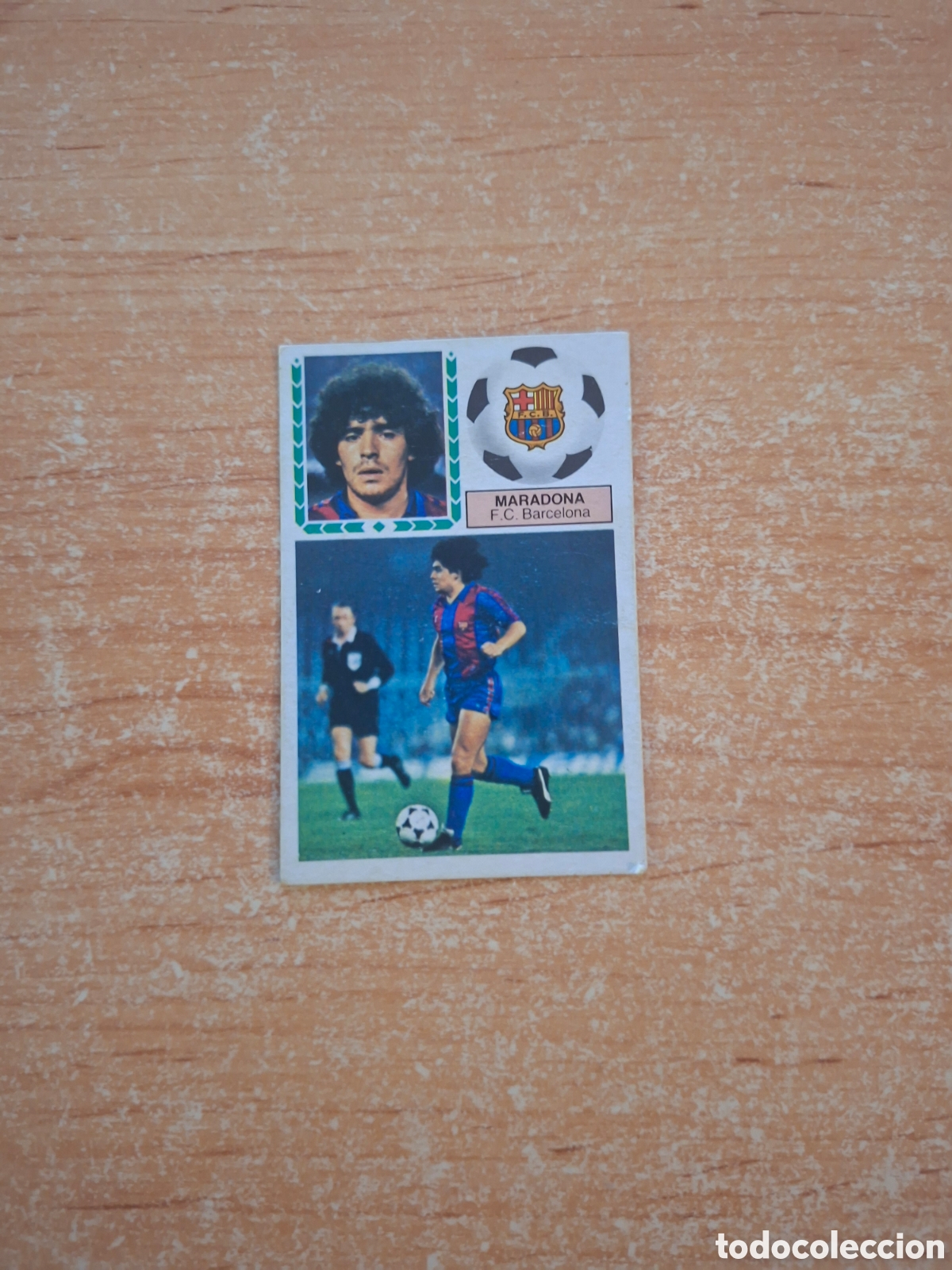 Figurine di Calcio: Este 83 84 Maradona Barcelona despegado ver fotos