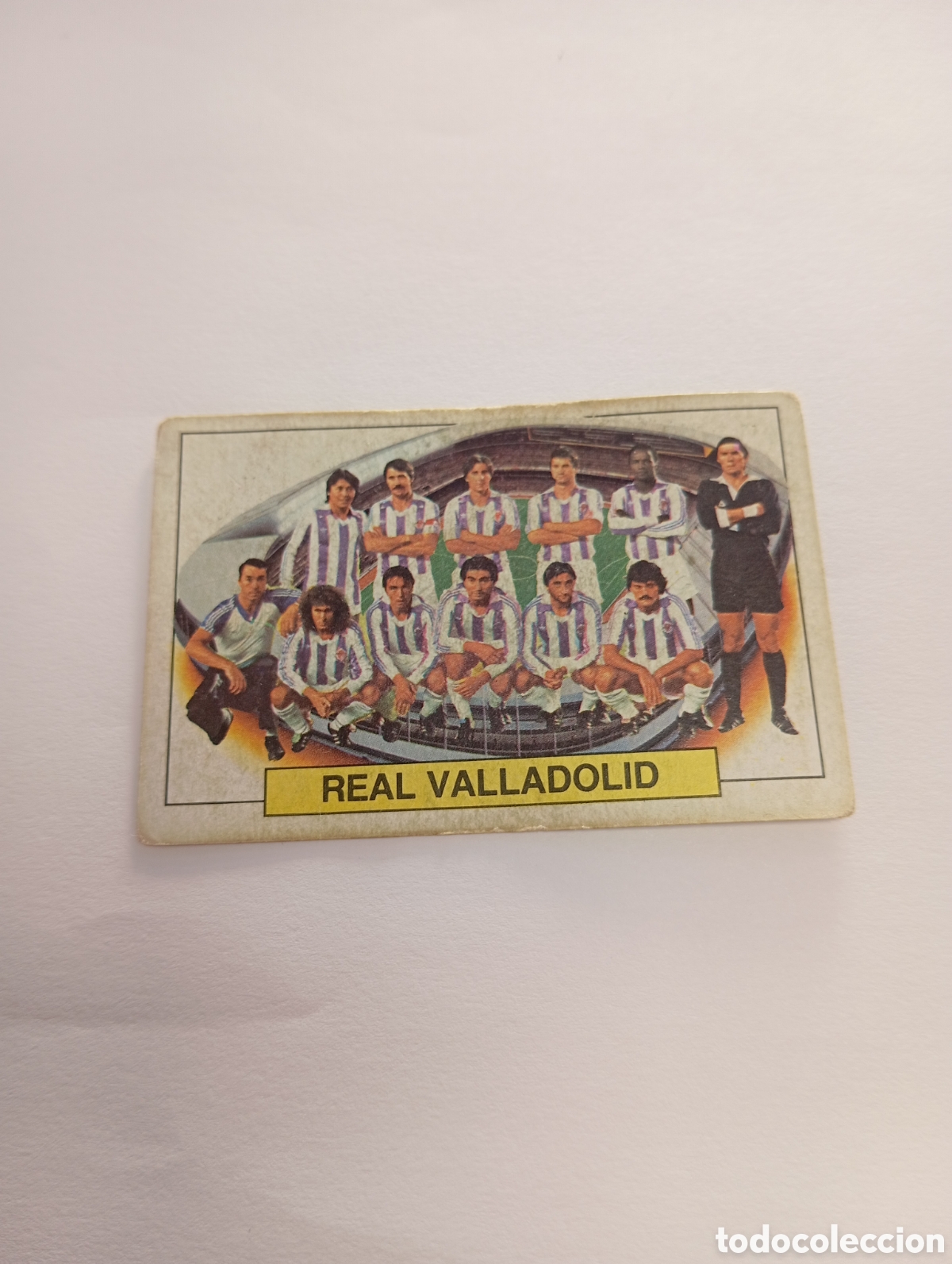 Cromos de f&uacute;tbol: ALINEACI&Oacute;N VALLADOLID Liga Este 1983 1984 NUEVO 83 84 SIN PEGAR