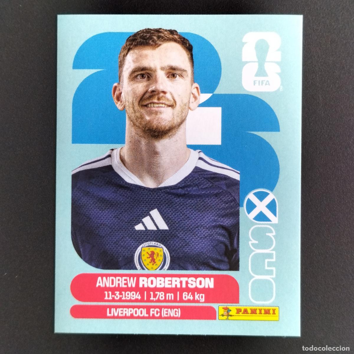 Football Stickers: SCO 6 ANDREW ROBERTSON ESCOCIA CROMOS STICKER MUNDIAL 26 2026 FIFA WORLD CUP PANINI
