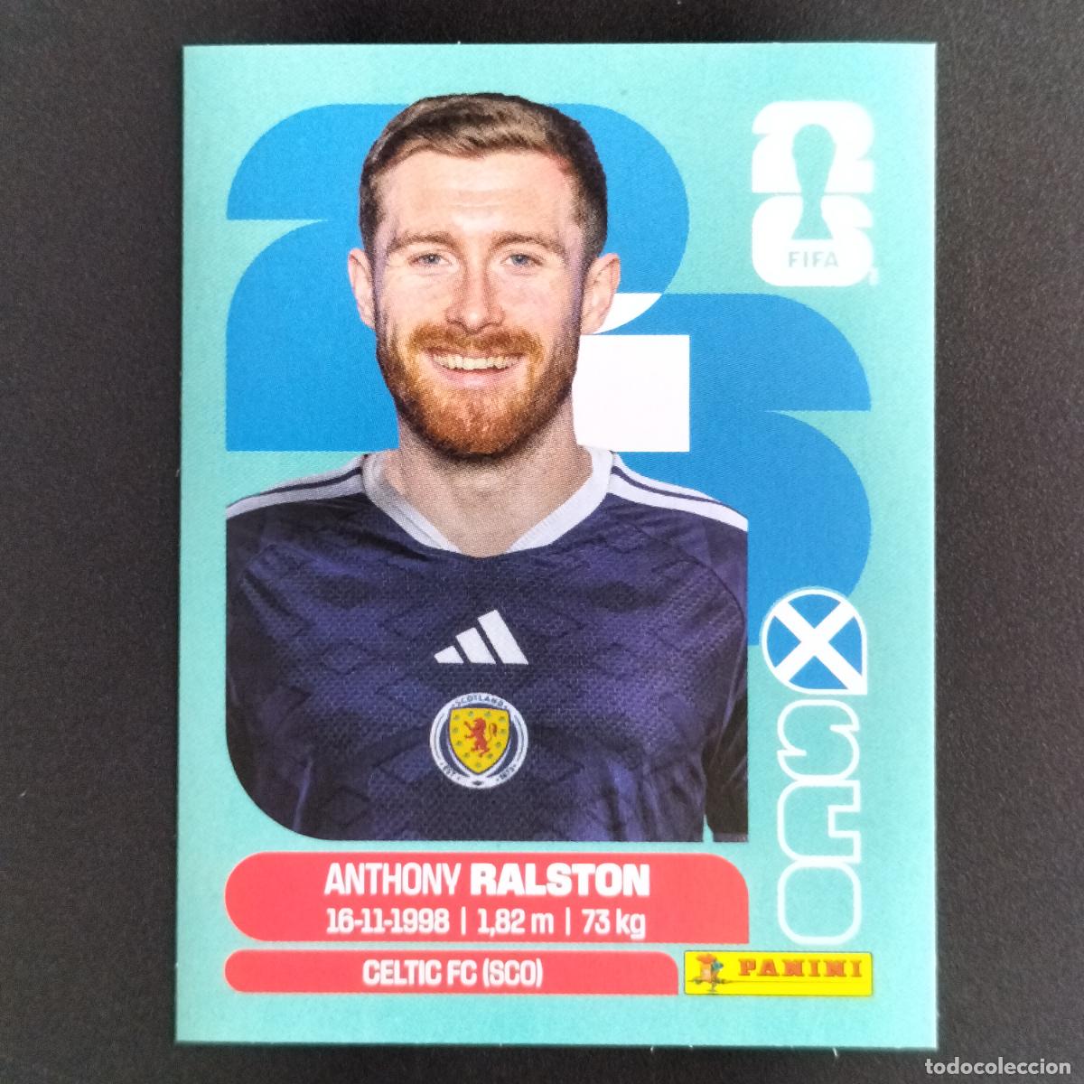 Football Stickers: SCO 9 ANTHONY RALSTON ESCOCIA CROMOS STICKER MUNDIAL 26 2026 FIFA WORLD CUP PANINI