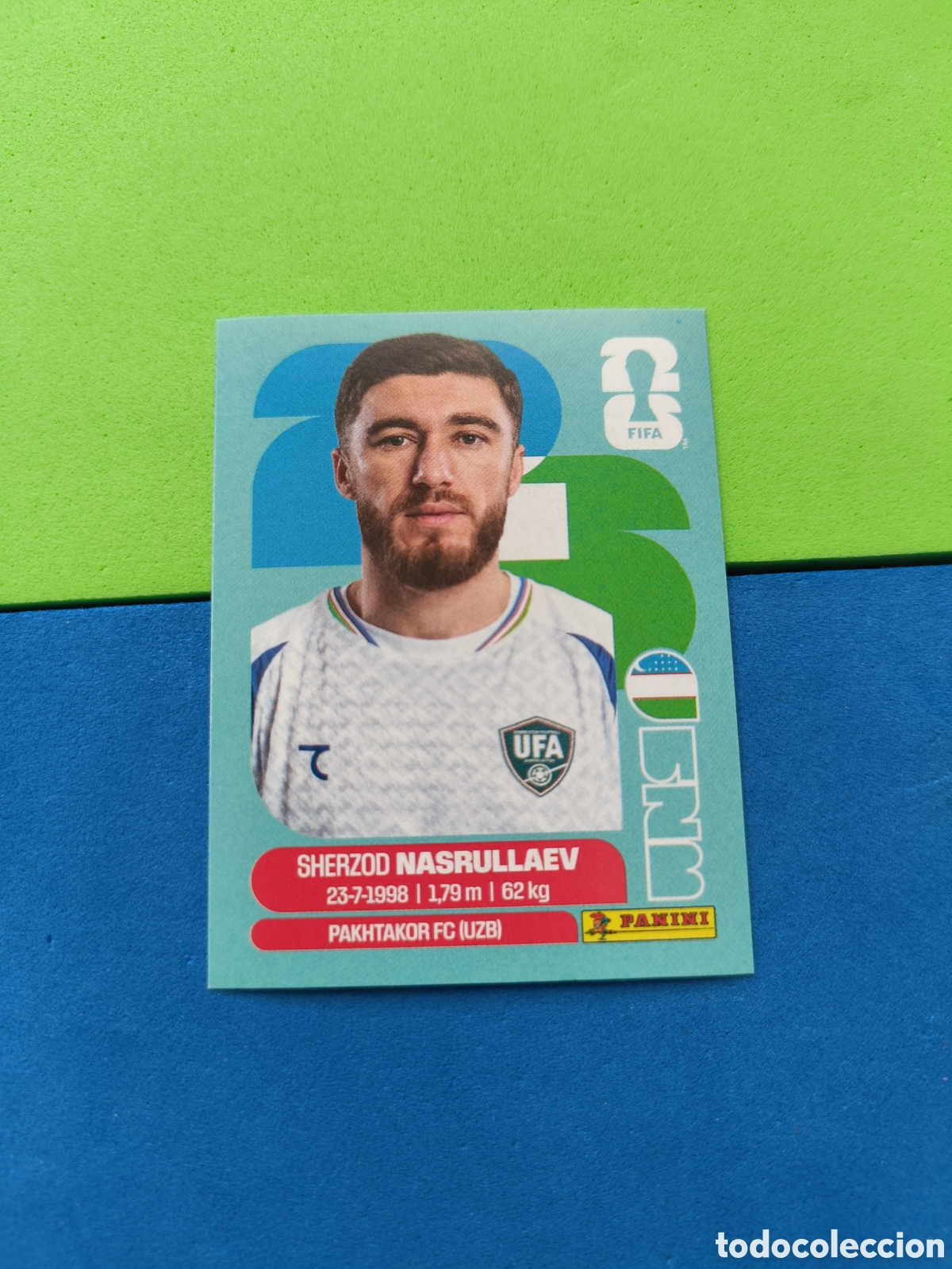 Football Stickers: Panini Mundial Fifa World cup 2026 26 sticker - UZB 4 Nasrullaev