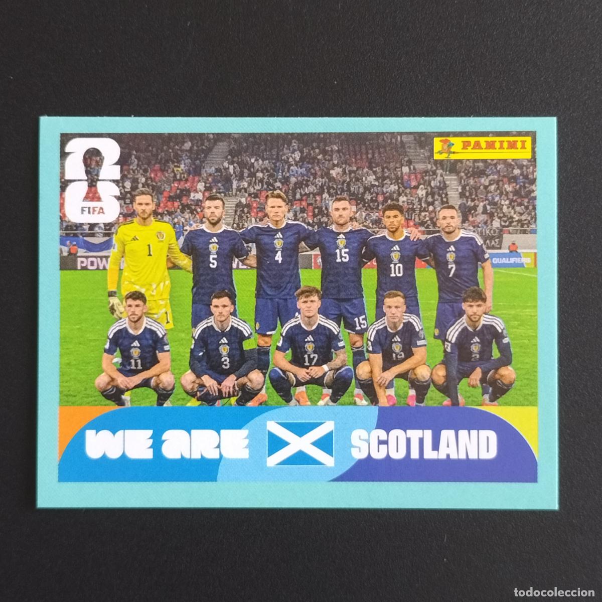 Football Stickers: SCO 13 SELECCION EQUIPO ESCOCIA CROMOS STICKER MUNDIAL 26 2026 FIFA WORLD CUP PANINI
