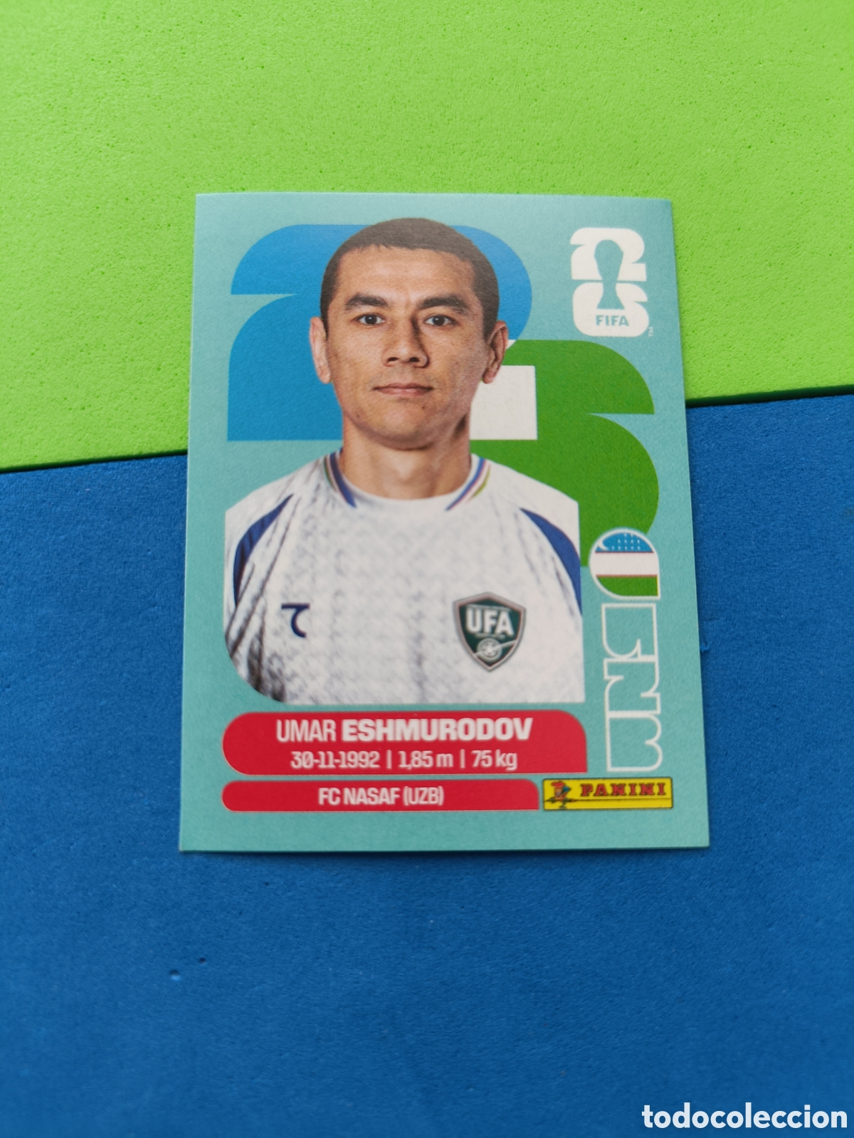 Football Stickers: Panini Mundial Fifa World cup 2026 26 sticker - UZB 5 Eshmurodov