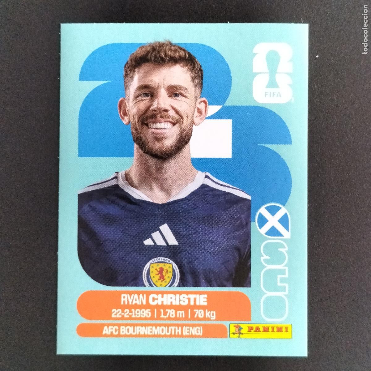 Football Stickers: SCO 15 RYAN CHRISTIE ESCOCIA CROMOS STICKER MUNDIAL 26 2026 FIFA WORLD CUP PANINI