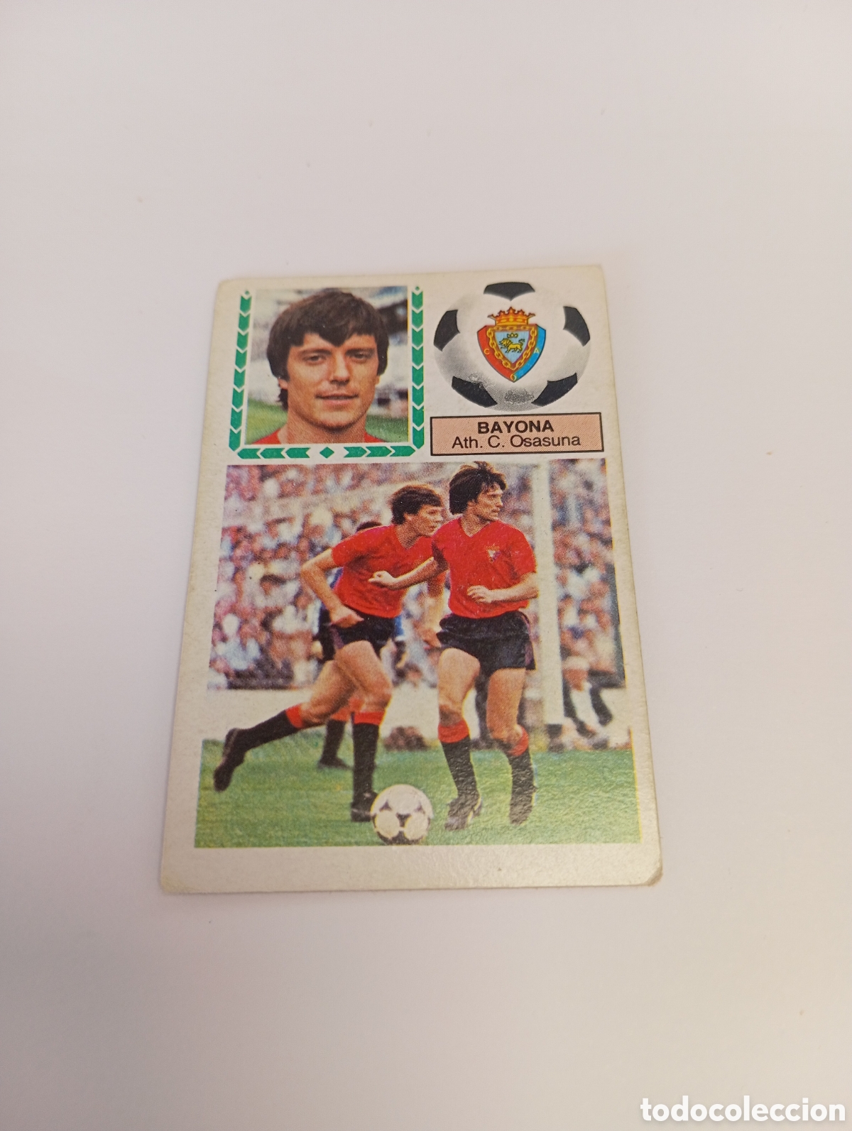 Cromos de Futebol: BAYONA Osasuna Liga Este 1983 1984 NUEVO 83 84 SIN PEGAR