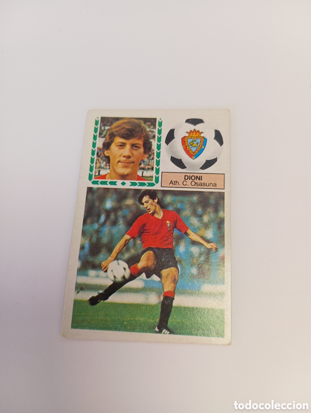 Cromos de Futebol: DIONI Osasuna Liga Este 1983 1984 NUEVO 83 84 SIN PEGAR