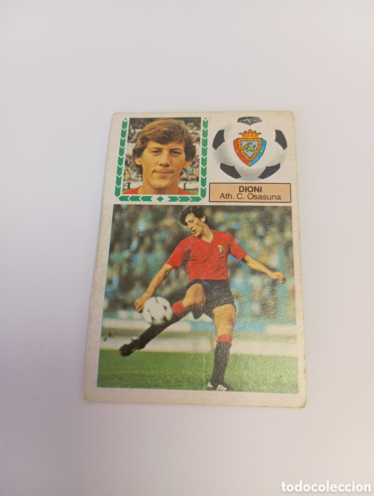 Cromos de Futebol: DIONI Osasuna Liga Este 1983 1984 NUEVO 83 84 SIN PEGAR