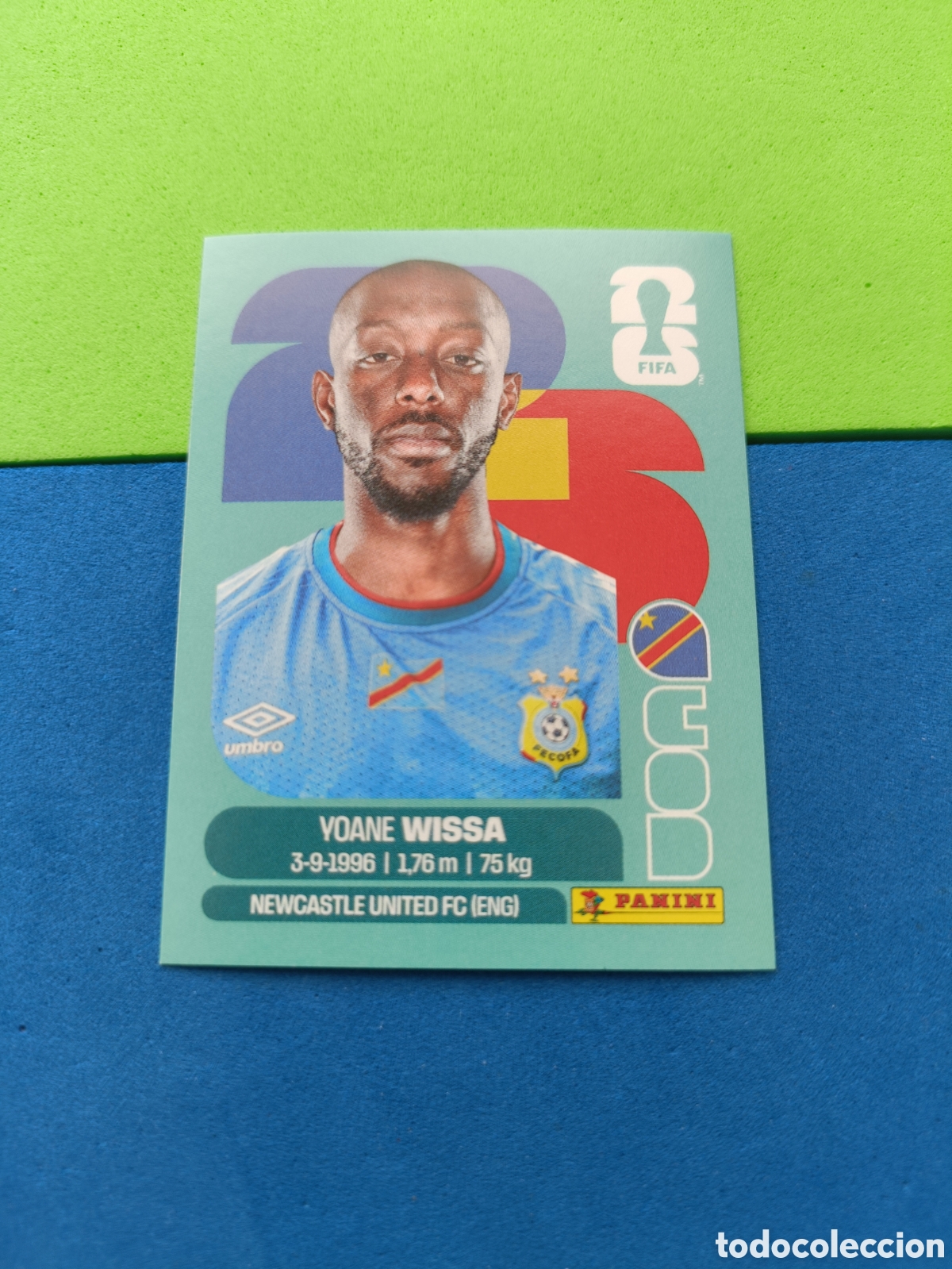 Cromos de f&uacute;tbol: Panini Mundial Fifa World cup 2026 26 sticker - COD 16 Wissa