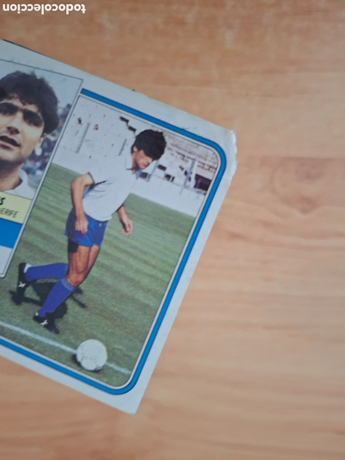 Figurine di Calcio: Este 89 90 francis tenerife coloca punta mal cortada despegado ver fotos