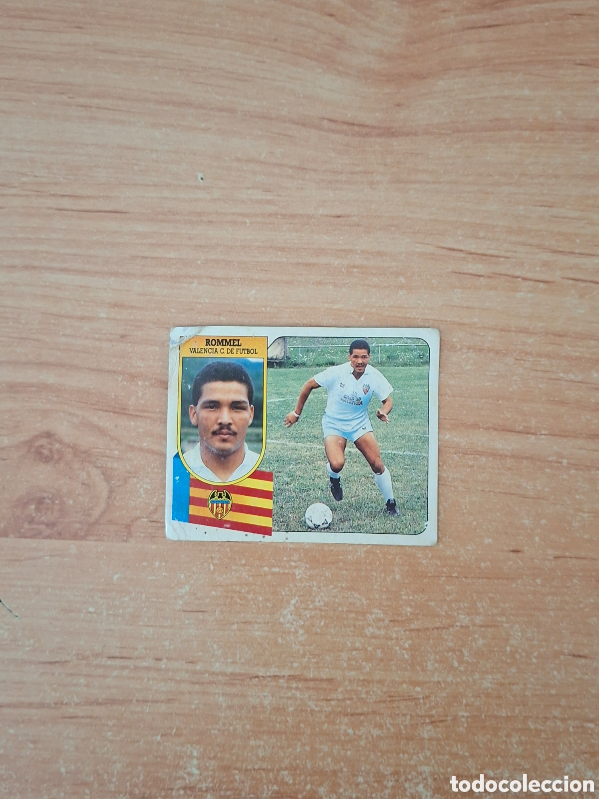 Cromos de Futebol: Este 91 92 rommel fernandez Valencia coloca mal estado por delante despegado ver fotos