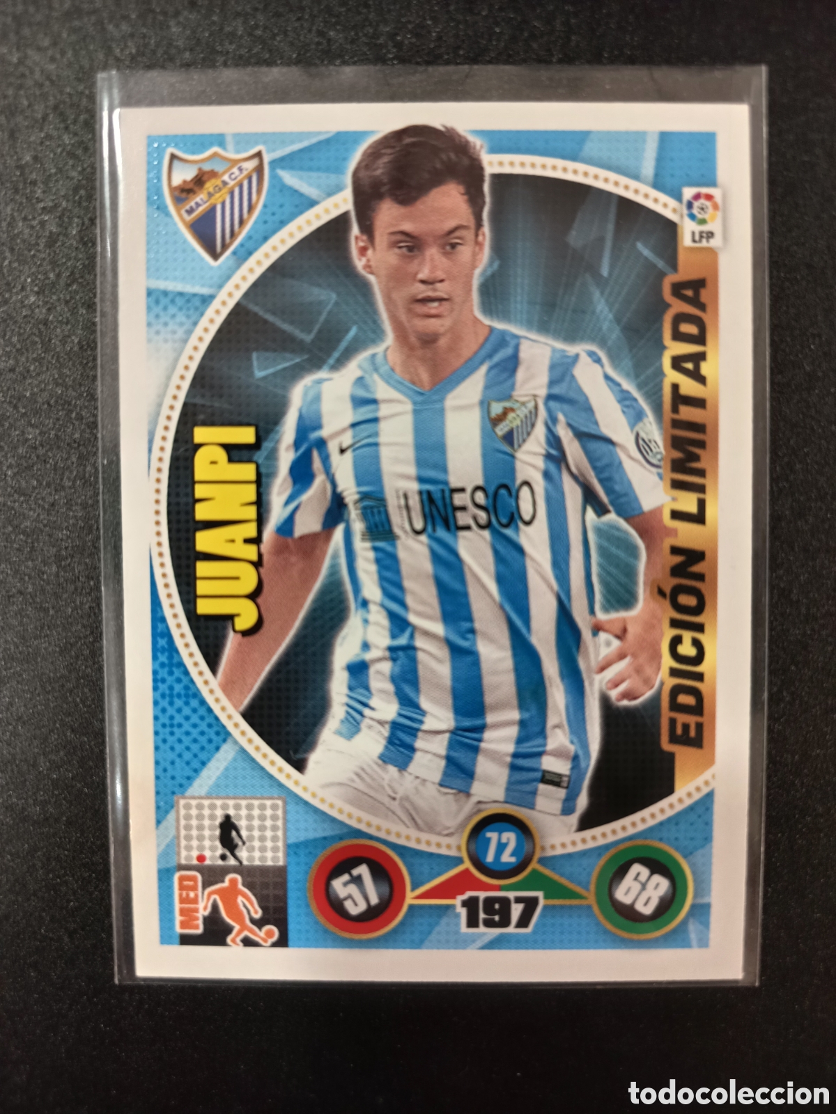 Cromos de Futebol: ADRENALYN XL EDICI&Oacute;N LIMITADA JUANPI M&Aacute;LAGA 2014-15 2014 2015 PANINI