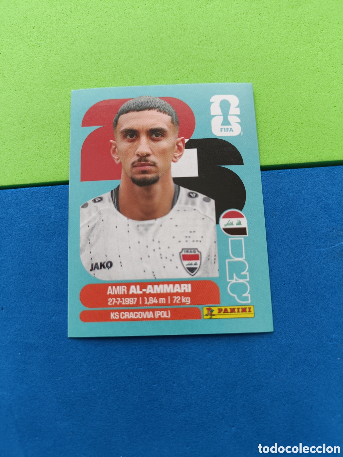 Cromos de f&uacute;tbol: Panini Mundial Fifa World cup 2026 26 sticker - IRQ 10 Al-ammari