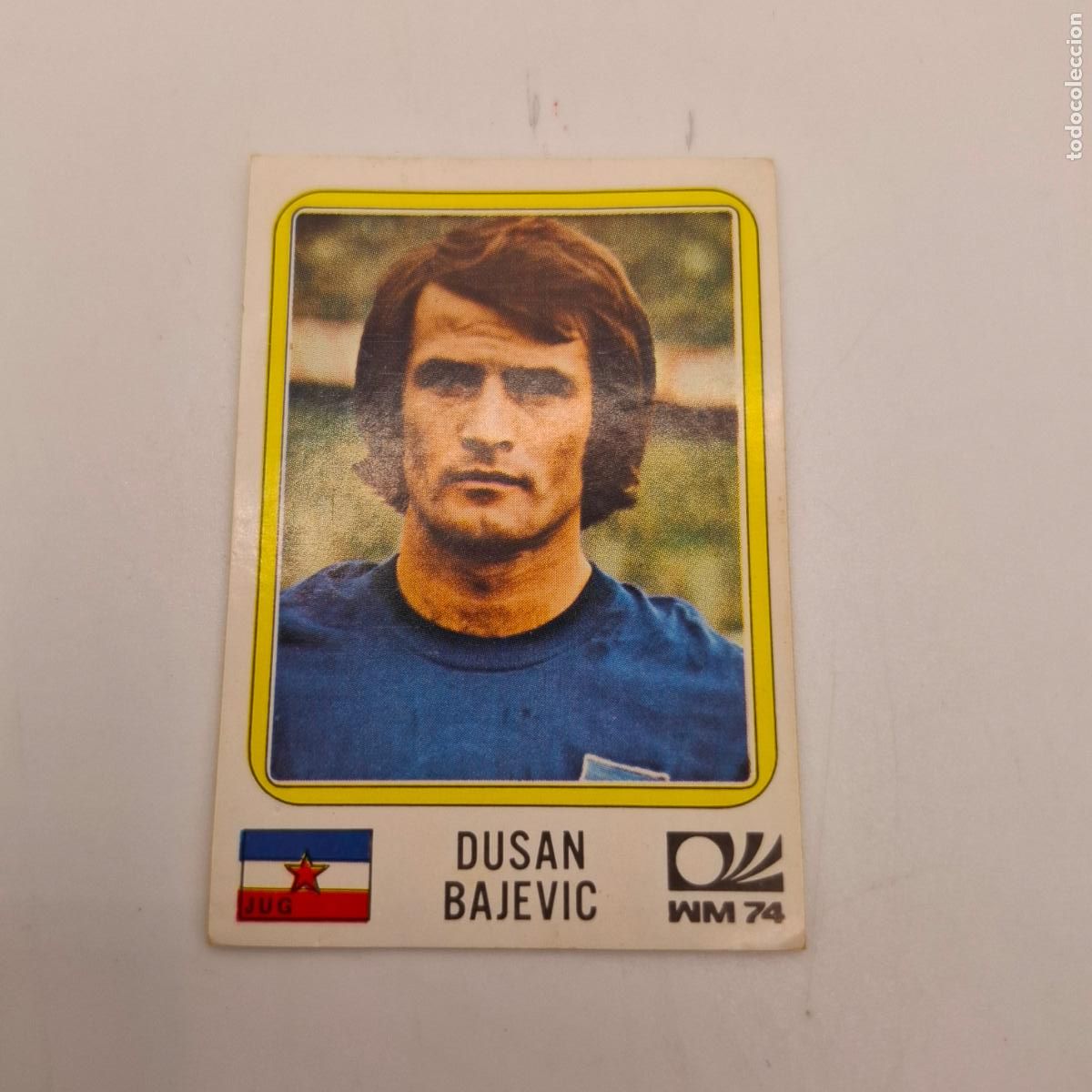Cromos de f&uacute;tbol: CROMO PANINI 196 DUSAN BAJEVIC - MUNDIAL MUNICH MUNCHEN 74 - FIFA WORLD CUP 1974 ALEMANIA