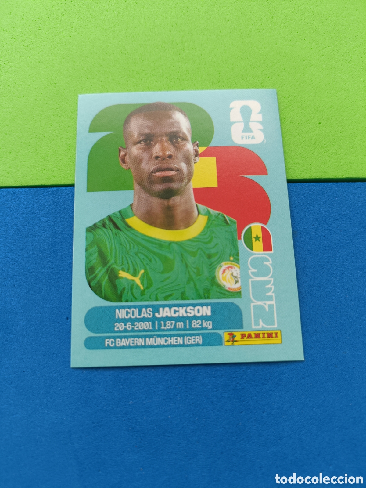 Cromos de f&uacute;tbol: Panini Mundial Fifa World cup 2026 26 sticker - SEN 19 Jackson