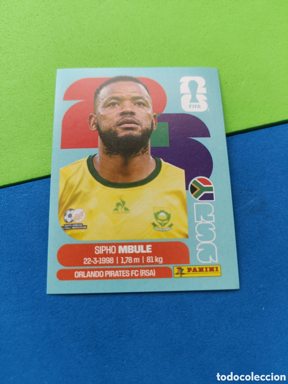Cromos de f&uacute;tbol: Panini Mundial Fifa World cup 2026 26 sticker - RSA 16 Mbule