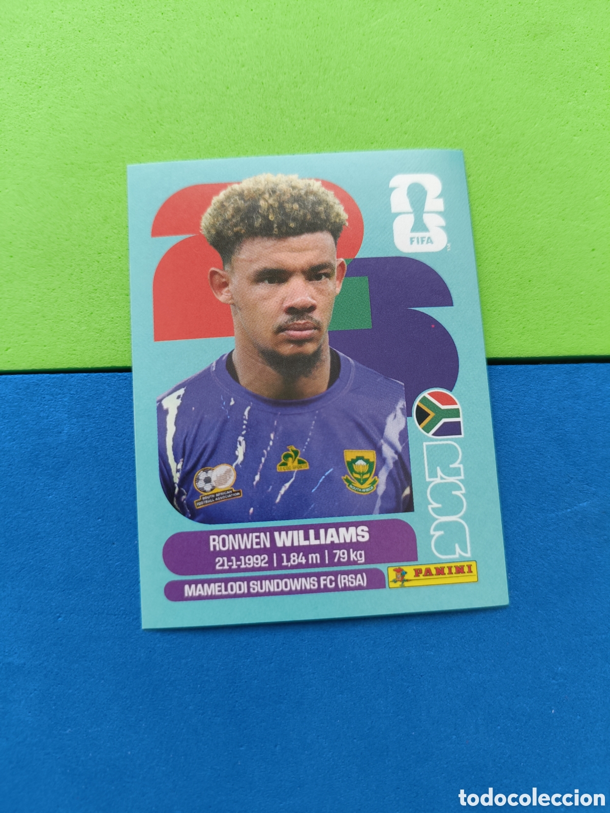 Cromos de f&uacute;tbol: Panini Mundial Fifa World cup 2026 26 sticker - RSA 2 Williams