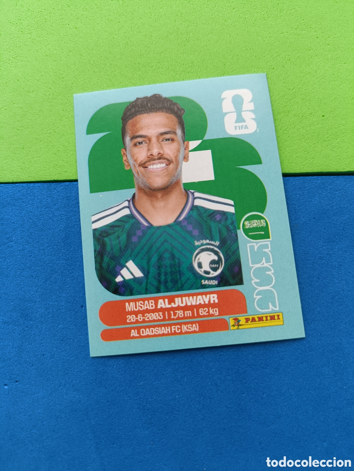 Cromos de f&uacute;tbol: Panini Mundial Fifa World cup 2026 26 sticker - KSA 9 Aljuwayr