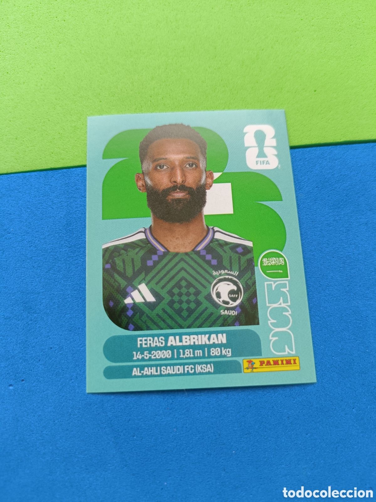Cromos de f&uacute;tbol: Panini Mundial Fifa World cup 2026 26 sticker - KSA 18 Albrikan