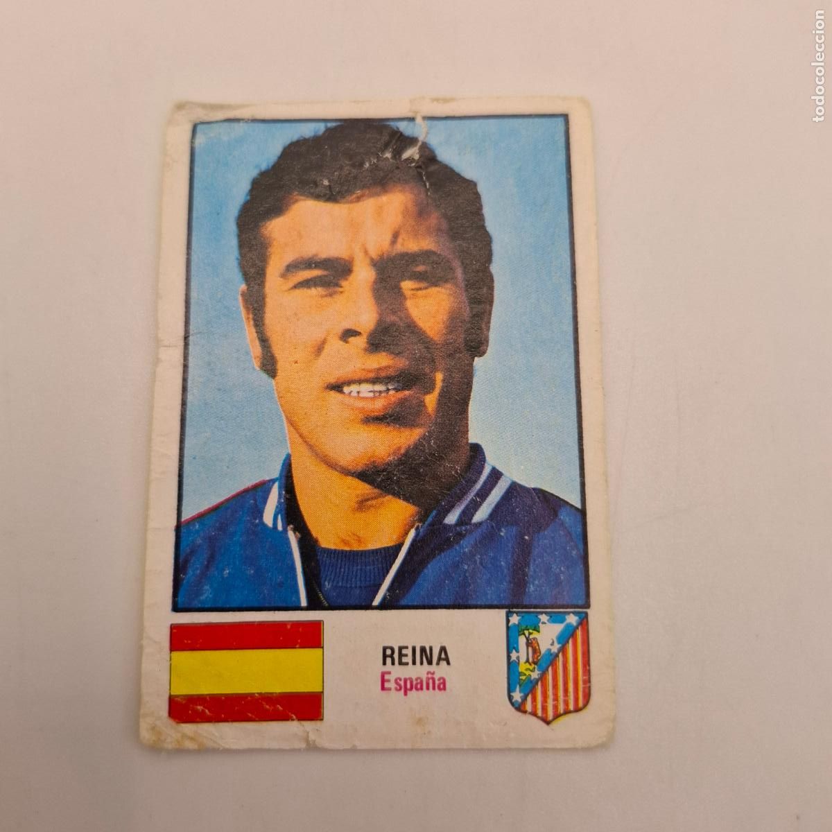 Cromos de f&uacute;tbol: CROMO DE FUTBOL REINA ESPA&Ntilde;A N&ordm; 13 MUNDIAL ALEMANIA MUNICH 74 FHER
