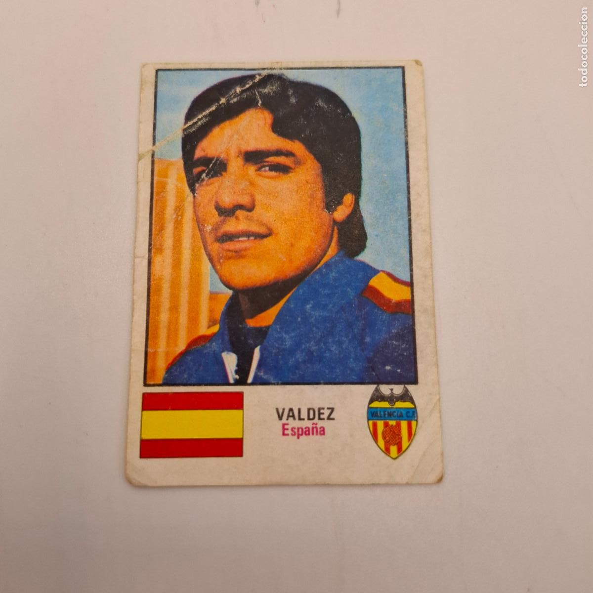 Cromos de f&uacute;tbol: CROMO DE FUTBOL VALDEZ ESPA&Ntilde;A N&ordm; 25 MUNDIAL ALEMANIA MUNICH 74 FHER