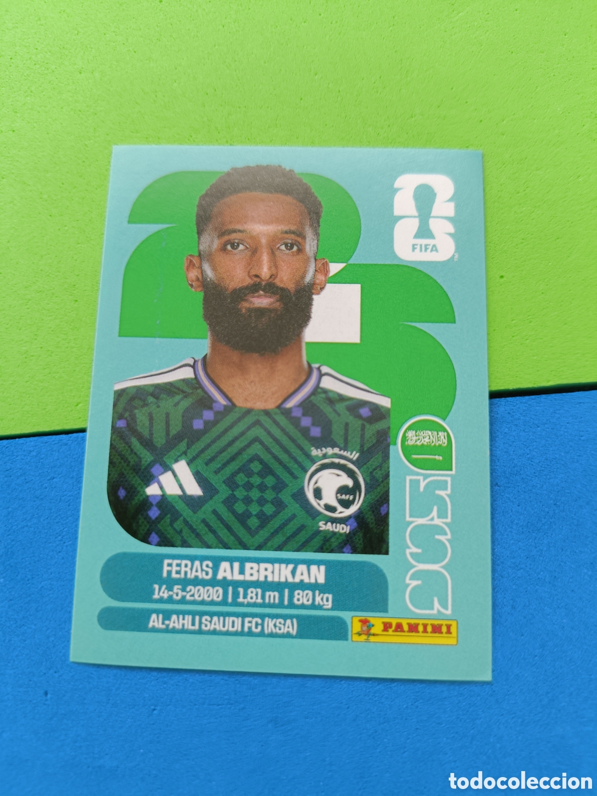 Cromos de f&uacute;tbol: Panini Mundial Fifa World cup 2026 26 sticker - KSA 18 Albrikan