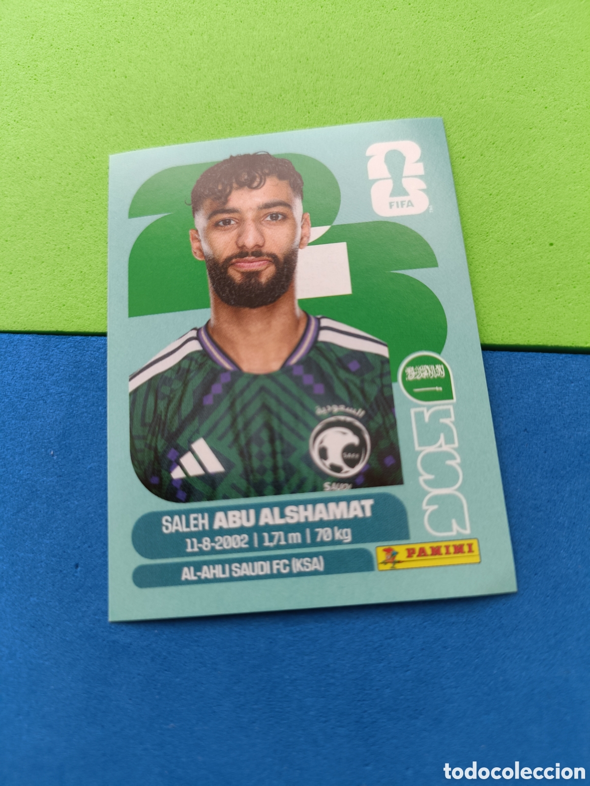 Cromos de f&uacute;tbol: Panini Mundial Fifa World cup 2026 26 sticker - KSA 14 Abu Alshamat
