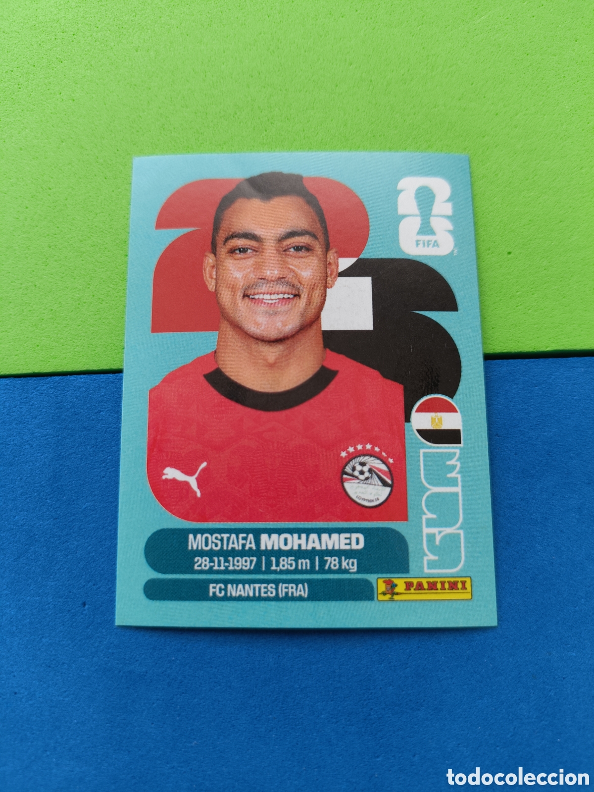 Cromos de f&uacute;tbol: Panini Mundial Fifa World cup 2026 26 sticker - EGY 18 Mohamed