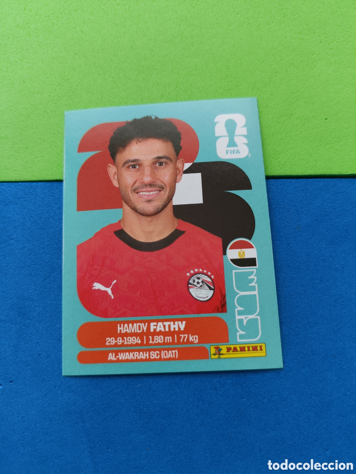 Cromos de f&uacute;tbol: Panini Mundial Fifa World cup 2026 26 sticker - EGY 12 Fathy