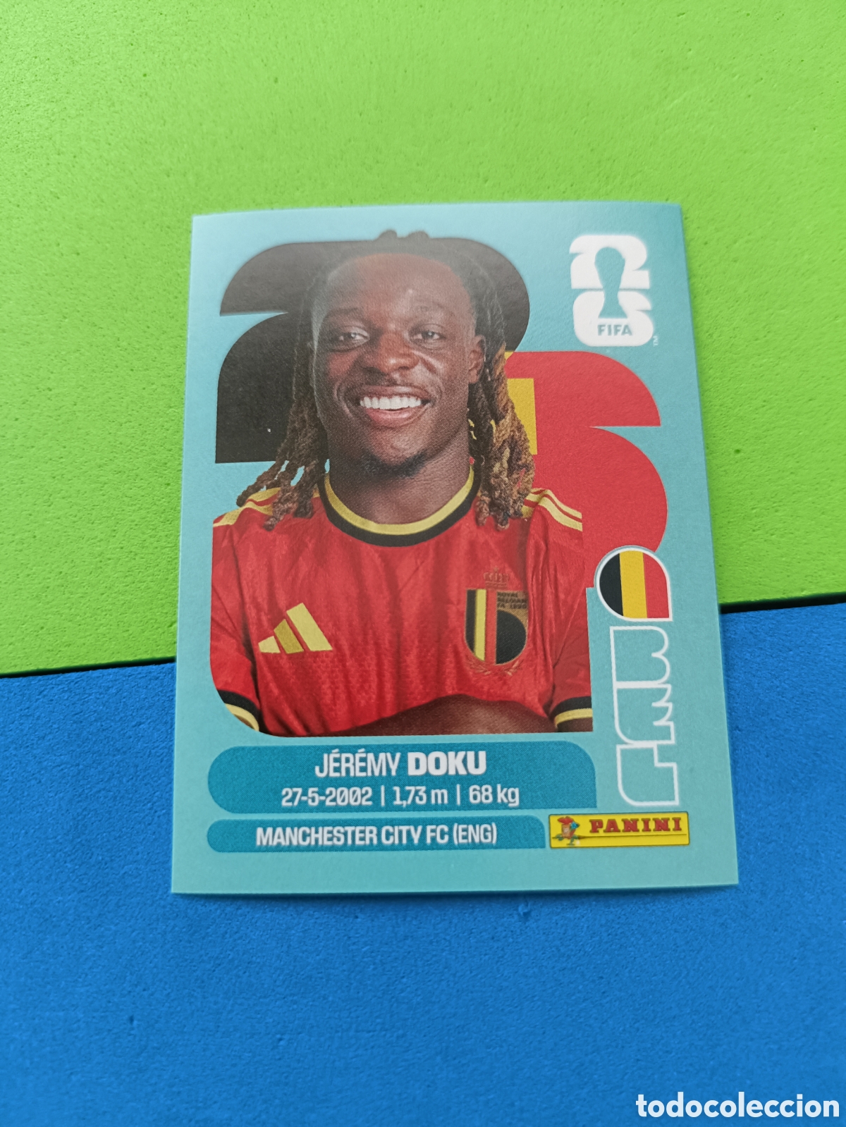 Cromos de f&uacute;tbol: Panini Mundial Fifa World cup 2026 26 sticker - BEL 16 Doku