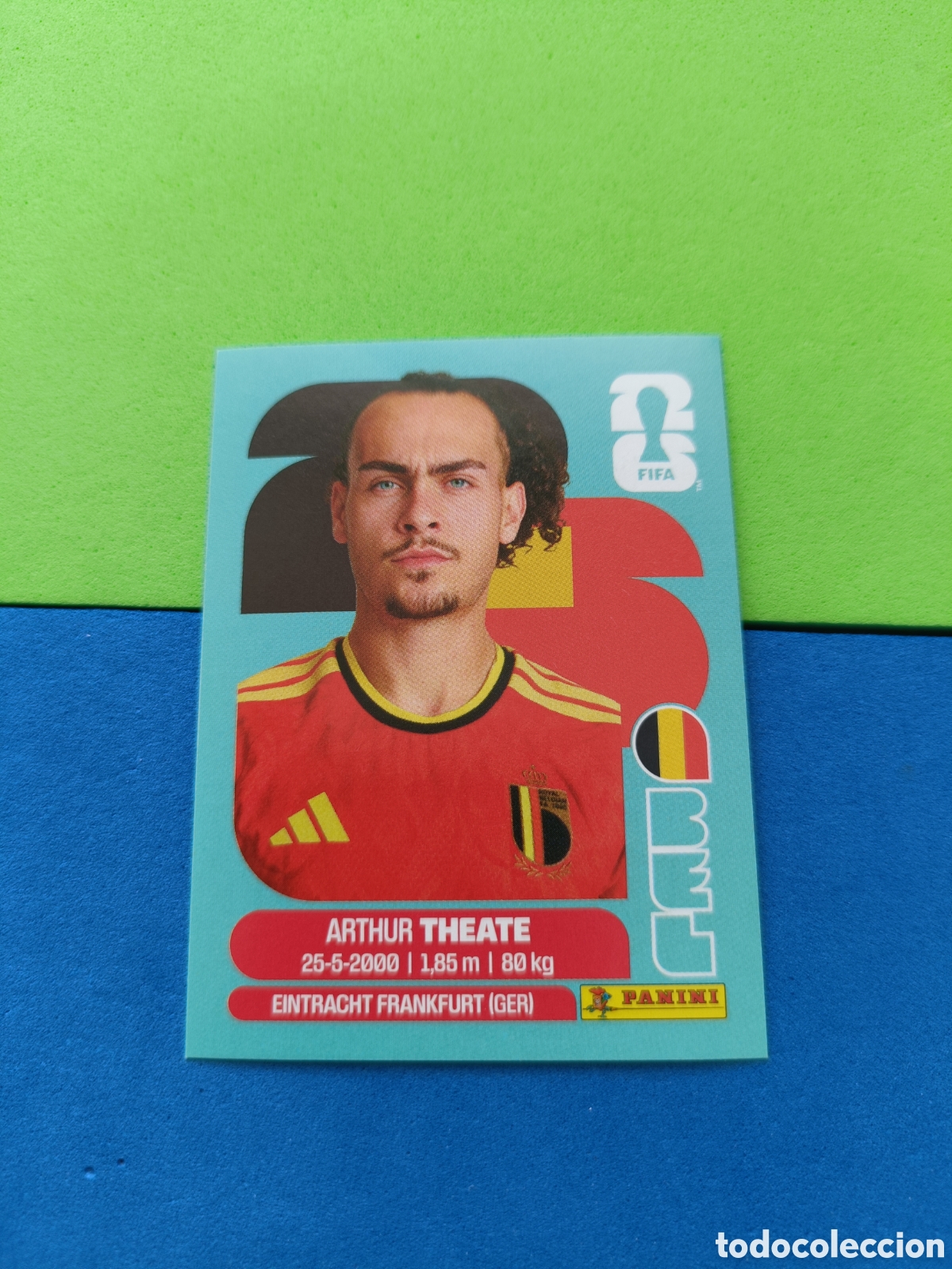 Cromos de f&uacute;tbol: Panini Mundial Fifa World cup 2026 26 sticker - BEL 3 Theate