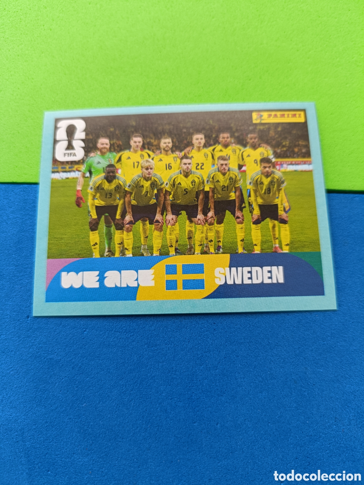 Cromos de f&uacute;tbol: Panini Mundial Fifa World cup 2026 26 sticker - SWE 13 Equipo Suecia