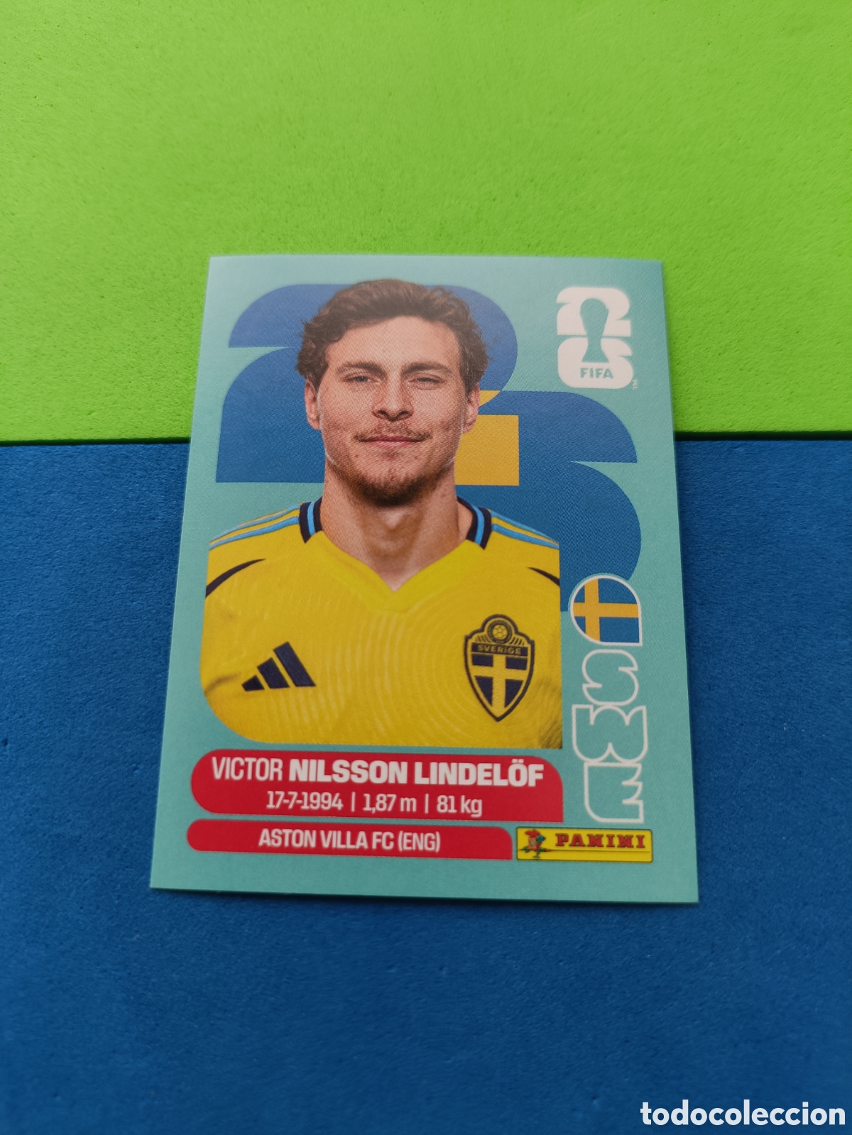 Cromos de f&uacute;tbol: Panini Mundial Fifa World cup 2026 26 sticker - SWE 6 lindelof