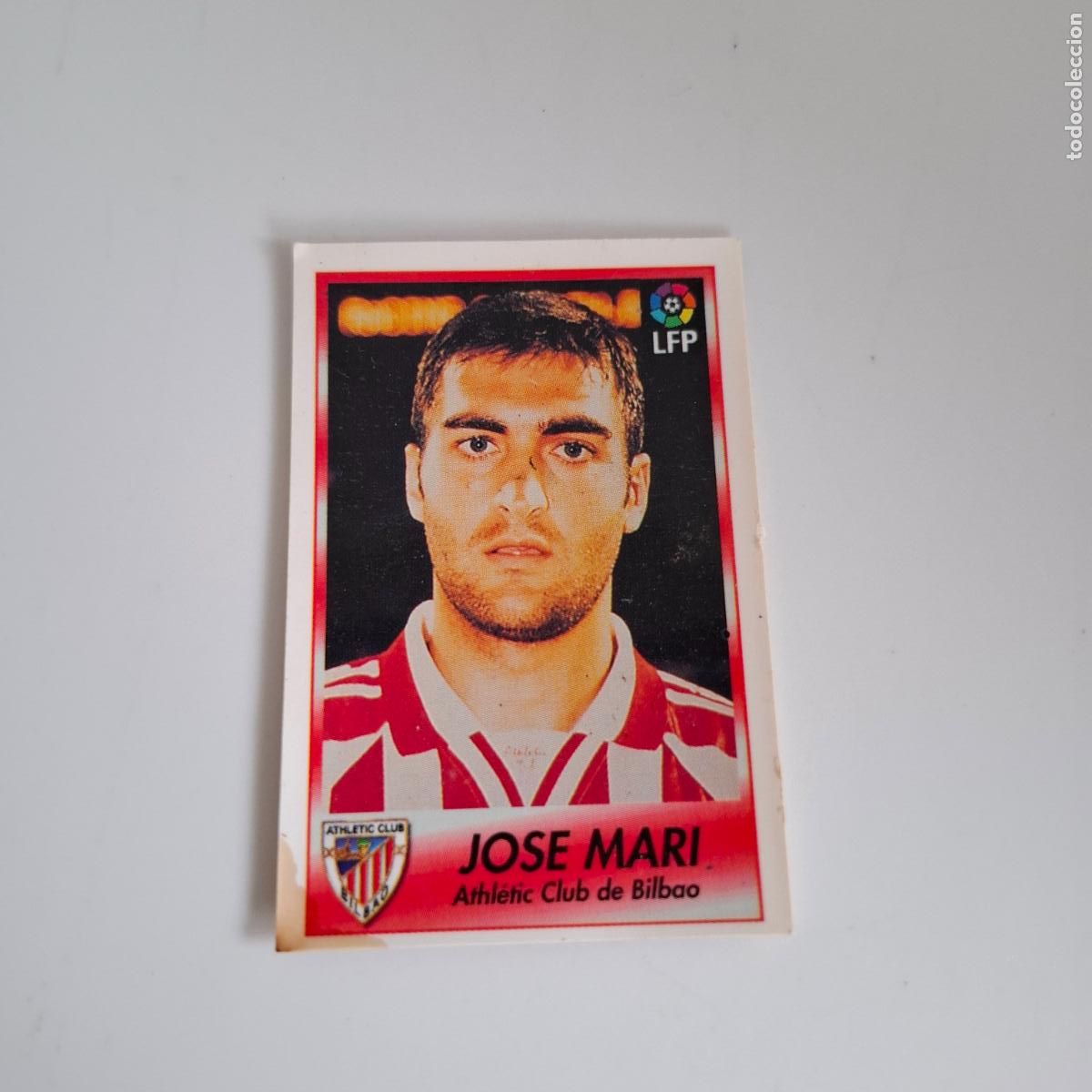 Cromos de f&uacute;tbol: BOLLYCAO FUTBOL LIGA 96 97 1996 1997 ATHLETIC CLUB DE BILBAO N&ordm;36 JOSE MARI