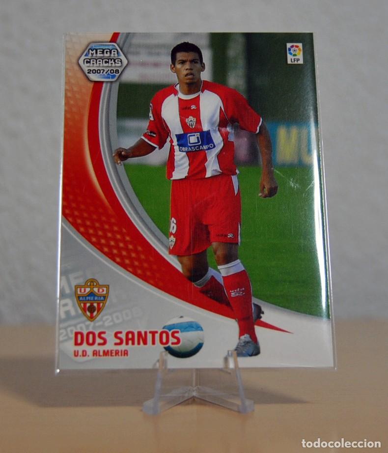 Cartes &agrave; collectionner de Football: Dos Santos, n&ordm;17 BIS (Almer&iacute;a). Colecci&oacute;n Cromos MegaCracks 2007-2008. Cromo Panini. Nuevo fichaje.