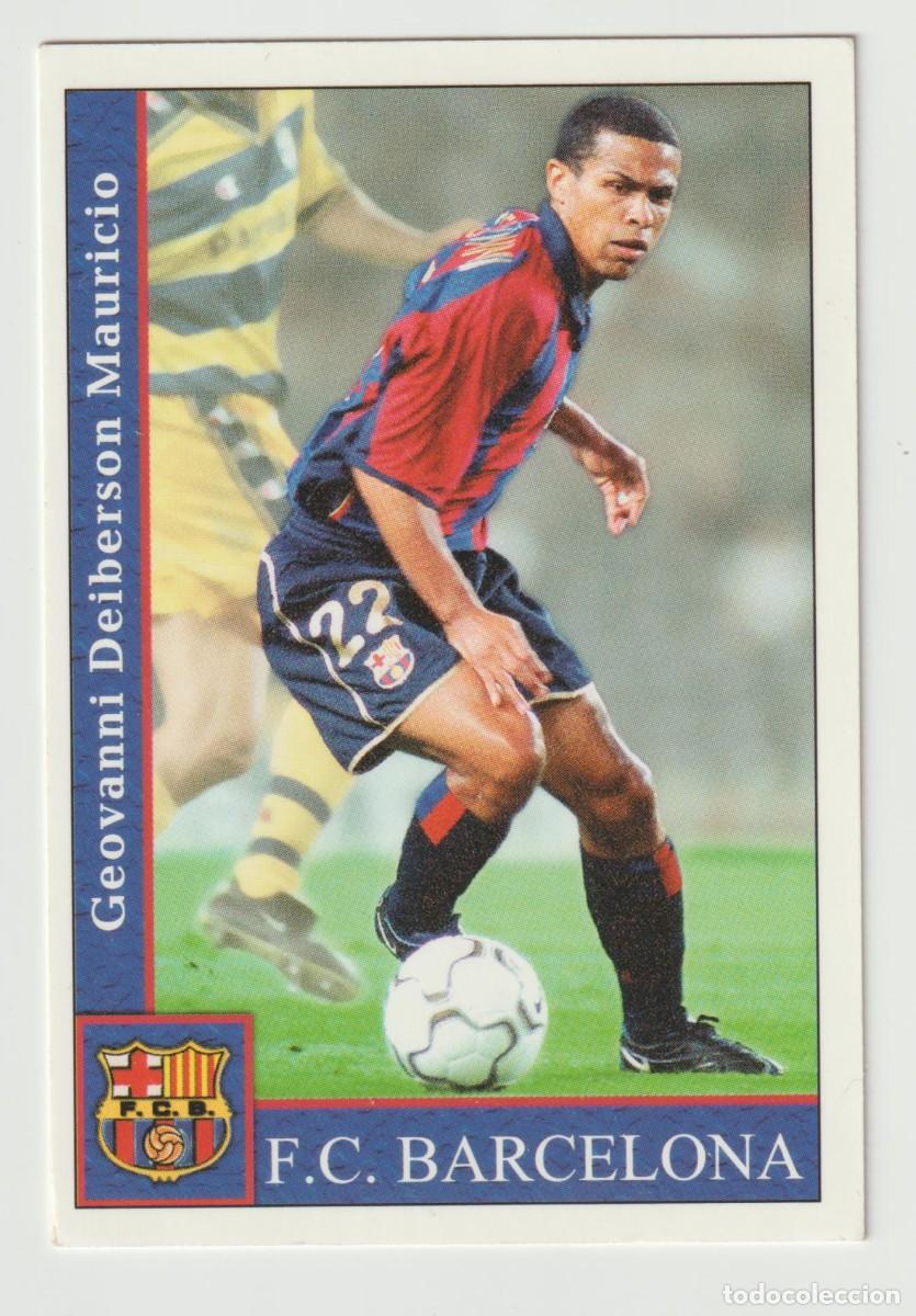 Cromos de f&uacute;tbol: Fichas o Cromos Barcelona Liga 2002