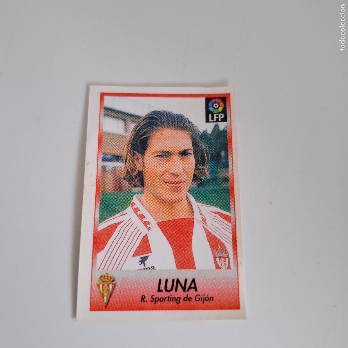 Cromos de f&uacute;tbol: BOLLYCAO FUTBOL LIGA 96 97 1996 1997 SPORTING DE GIJON N&ordm; 115 LUNA