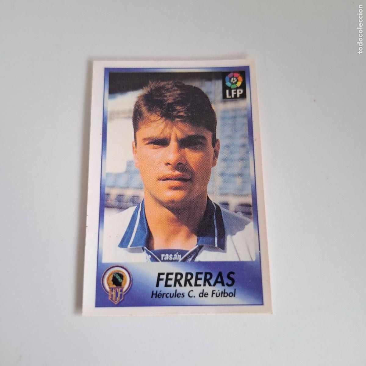 Cromos de f&uacute;tbol: BOLLYCAO FUTBOL LIGA 96 97 1996 1997 HERCULES CLUB DE FUTBOL N&ordm; 121 FERRERAS