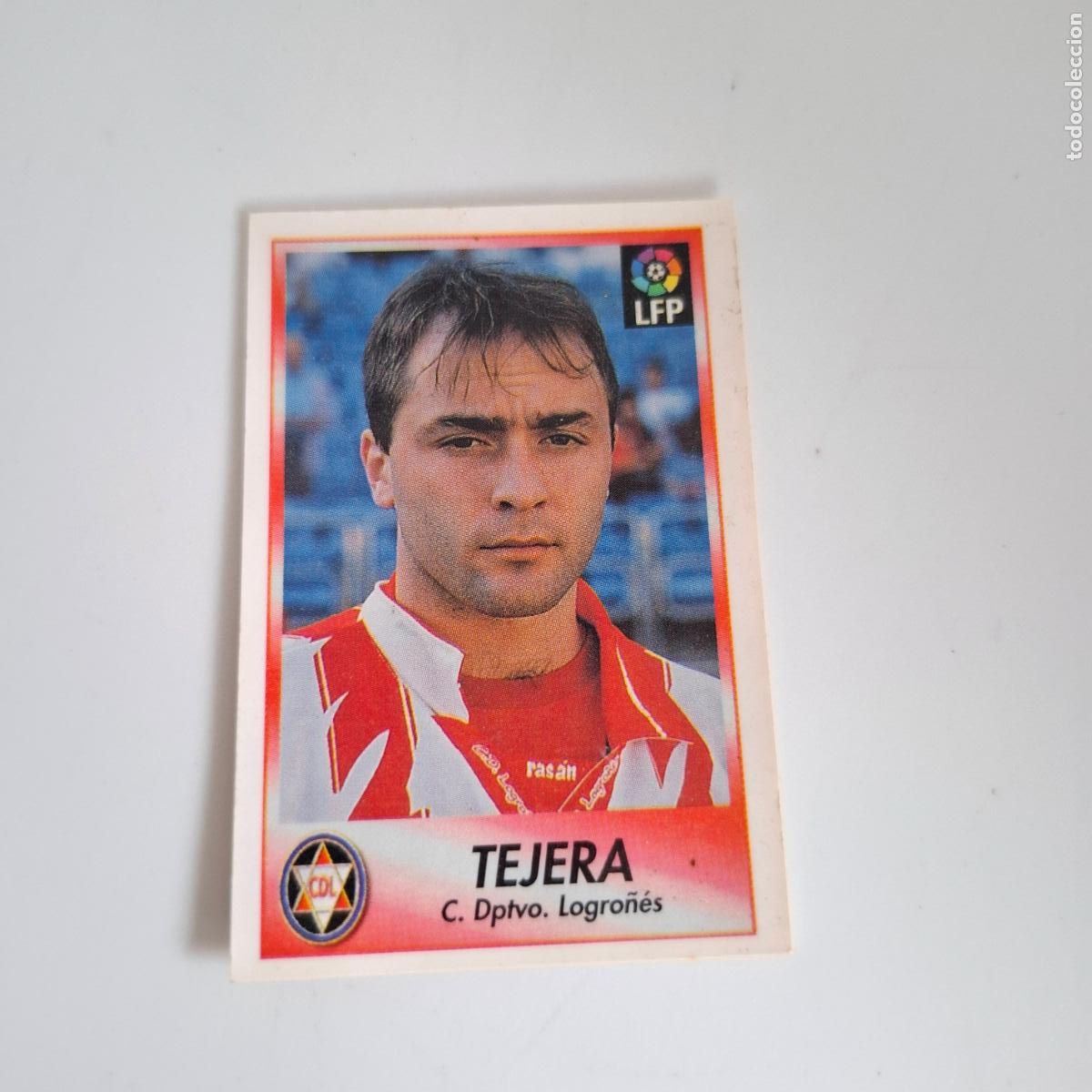 Cromos de f&uacute;tbol: BOLLYCAO FUTBOL LIGA 96 97 1996 1997 LOGRO&Ntilde;ES N&ordm; 138 TEJERA