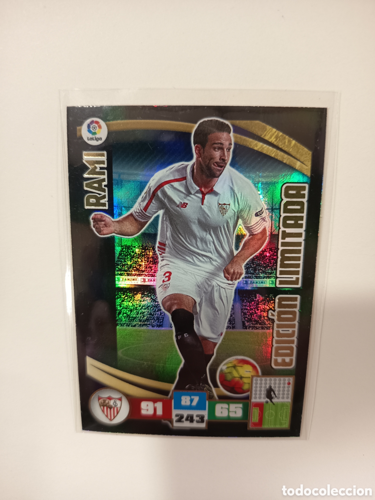 Figurine di Calcio: ADRENALYN XL EDICI&Oacute;N LIMITADA RAMI VALENCIA 2015-16 2015 2016 PANINI