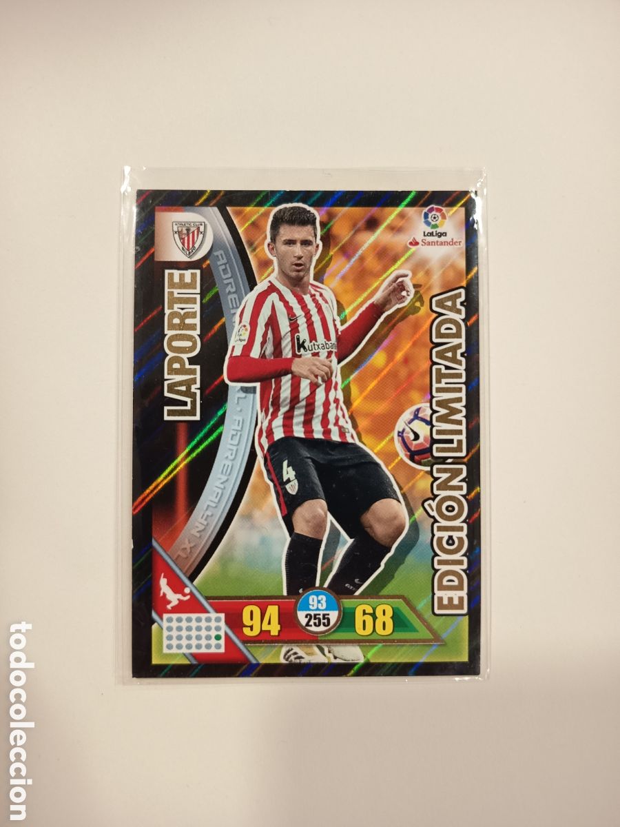 Cromos de f&uacute;tbol: ADRENALYN XL EDICI&Oacute;N LIMITADA LAPORTE ATHLETIC CLUB 2016-17 2016 2017 PANINI