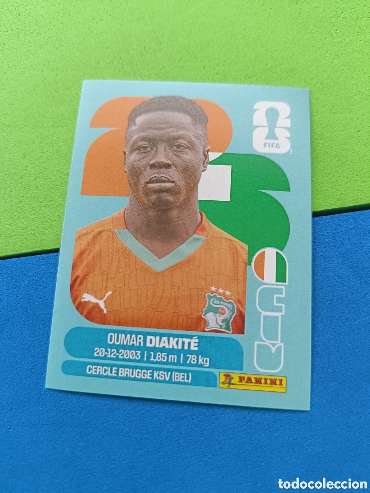Cromos de f&uacute;tbol: Panini Mundial Fifa World cup 2026 26 sticker - CIV 20 Diakite