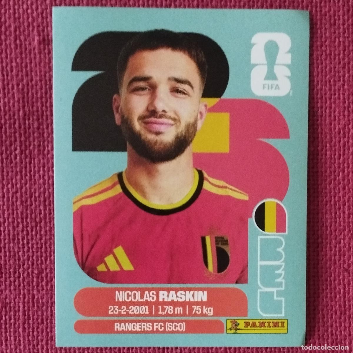 Cromos de Futebol: NICOLAS RASKIN - BELGICA - BEL 11 - MUNDIAL DE FUTBOL - FIFA WORLD CUP - 2026