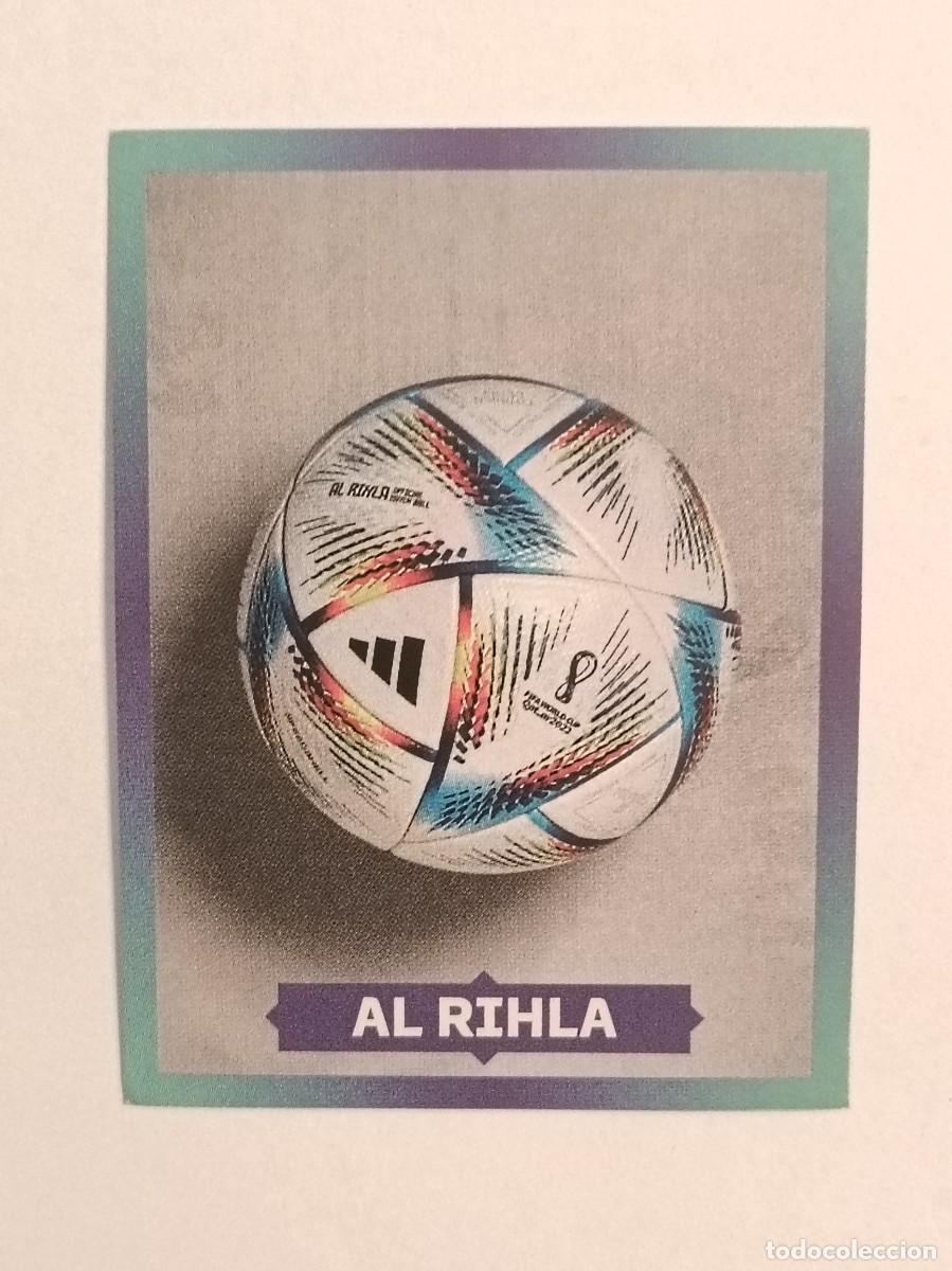 Cromos de f&uacute;tbol: #FWC 18 BALON OFICIAL (AL RIHLA) MUNDIAL QATAR 2022 PANINI