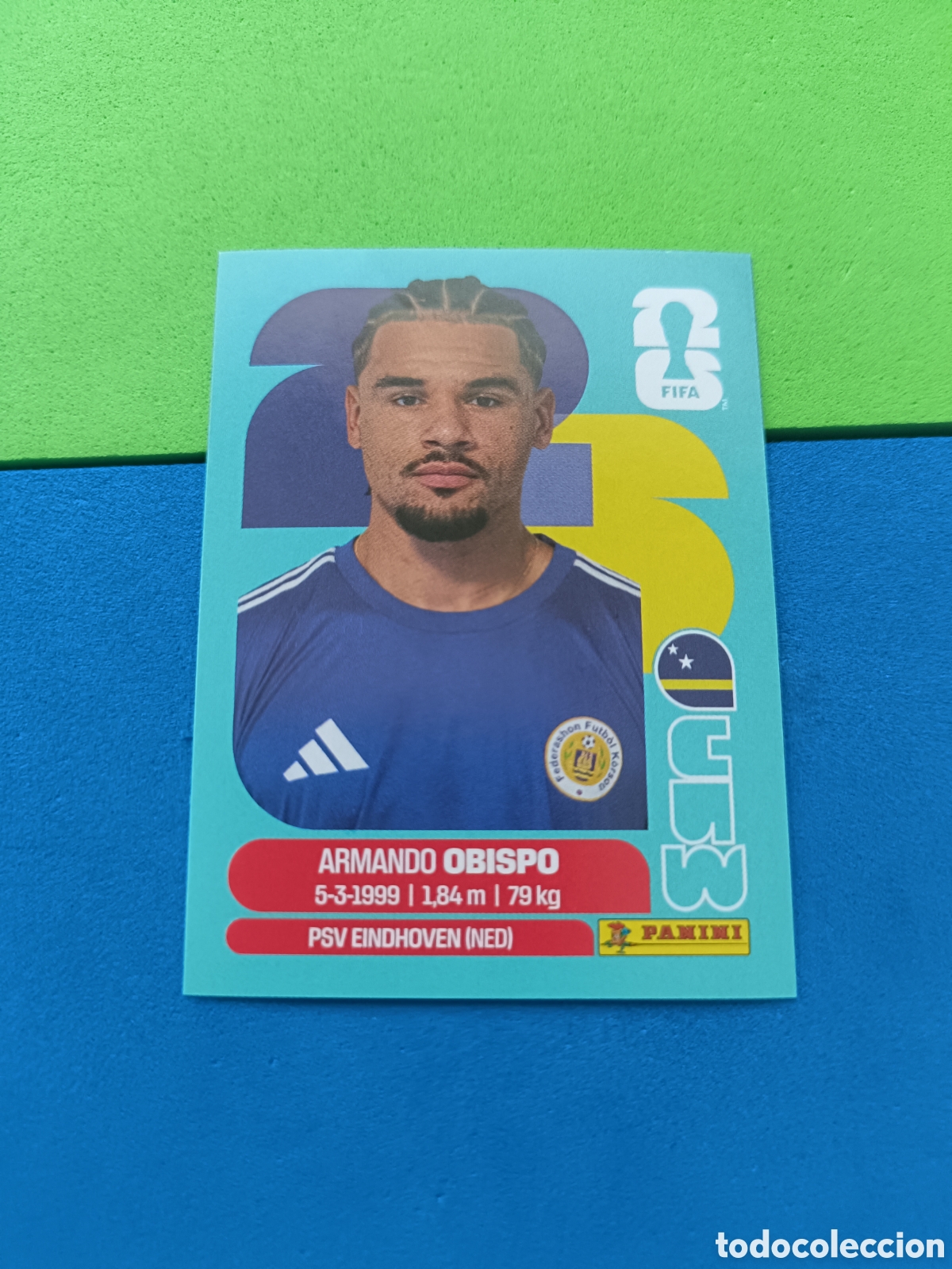 Cromos de f&uacute;tbol: Panini Mundial Fifa World cup 2026 26 sticker - CUW 3 Obispo